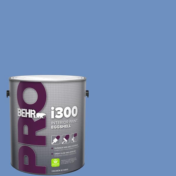 BEHR PRO 1 gal. #590B-5 Purple Hyacinth Eggshell Interior Paint