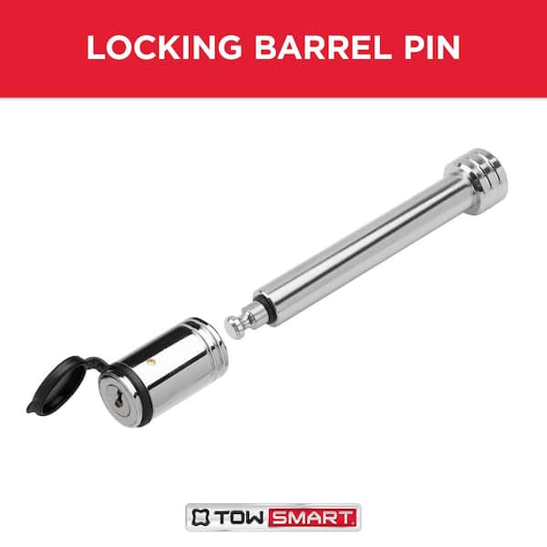 TowSmart Class 5 5/8 in. Barrel Style Receiver Lock 4 in. Span fits 2 in.,  2-1/2 in. and 3 in. Receivers 7279 - The Home Depot