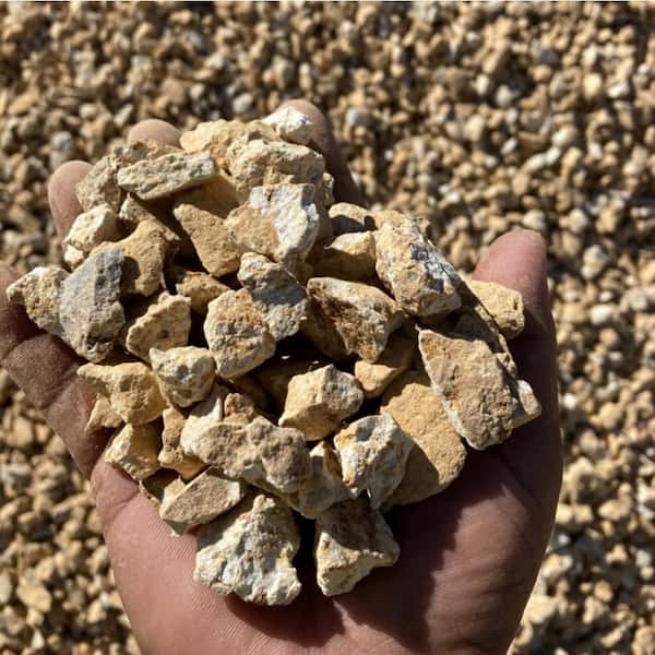 Southwest Boulder & Stone 0.25 cu. ft. 3/8 in. Gold Dust Crushed Landscape Rock for Gardening, Landscaping, Driveways and Walkways YDE002-0235
