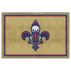 FANMATS New Orleans Saints 8ft. x 10 ft. Plush Area Rug