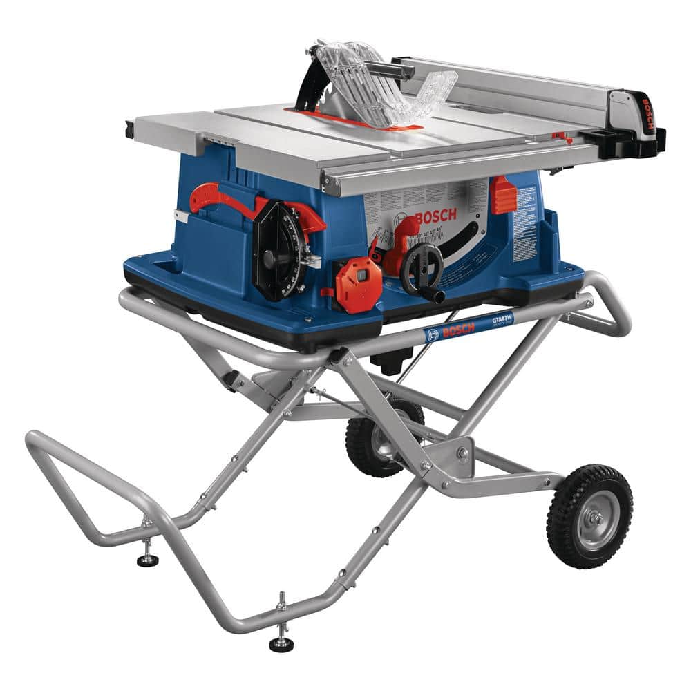 Bosch 10 in. Worksite Table Saw with Gravity-Rise Stand -  4100XC-10