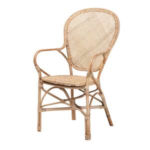 Lalaine Natural Brown Dining Chair