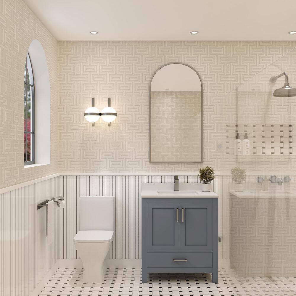 Rooh 29 in. Bath Vanity Cabinet without Top in Charcoal Grey price history on PriceWatchPro