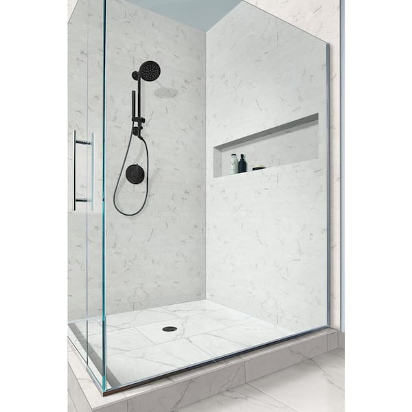 Brighton Grey 2-Inch Hex 12 in. x 12 in. x 0.37 in. Matte Porcelain Mesh-Mounted Mosaic Tile (7.36 sq. ft./Case)