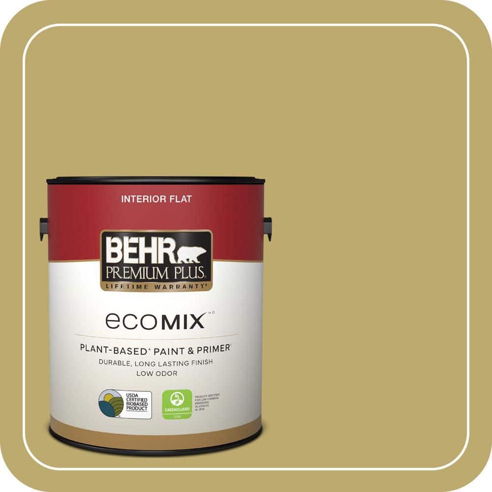 1 gal. #370F-5 Coriander Seed Flat EcoMix Plant-Based Interior Paint & Primer price history on PriceWatchPro