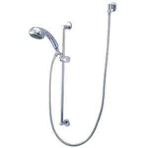 6-Spray Slide Bar Handshower in Chrome