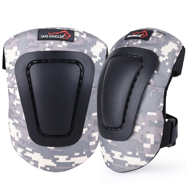 Camouflage Multi-Purpose Knee Pads with Soft Foam Padding, TPR Cap and Adjustable Velcro Straps for Outdoor Work