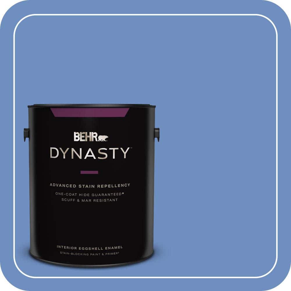 1 gal. #590B-5 Purple Hyacinth Eggshell Enamel Interior Stain-Blocking Paint & Primer price history on PriceWatchPro