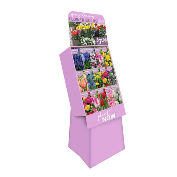 Garden State Bulb CS Mid Atl $7.98 Shipper Display (45-Count)