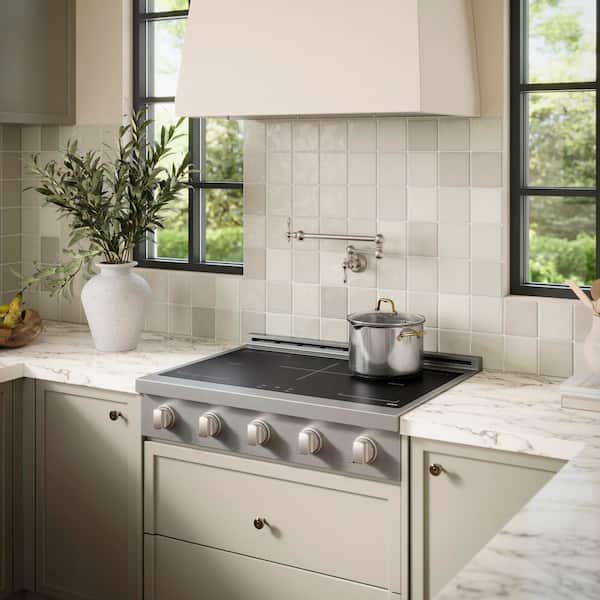 36 in. Paramount Induction Rangetop with 5 Element Cooktop in Stainless Steel