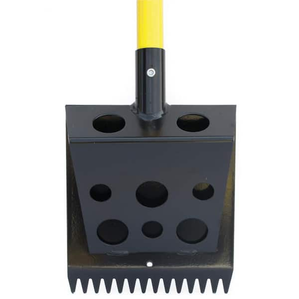 MBI 48 in. Fiberglass Handle Steel Ice Scraper Snow Shovel - Made In USA  MBIIS - The Home Depot