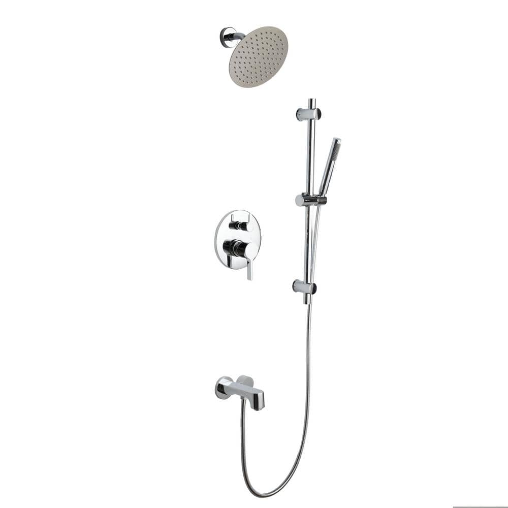 Have a question about Lexora Luviah 1-Spray Tub and Shower Faucet Combo ...