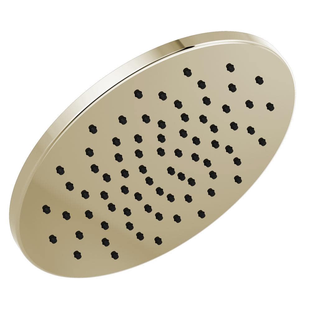 Delta 1-Spray Patterns 1.75 GPM 11.75 in. Wall Mount Fixed Shower Head ...