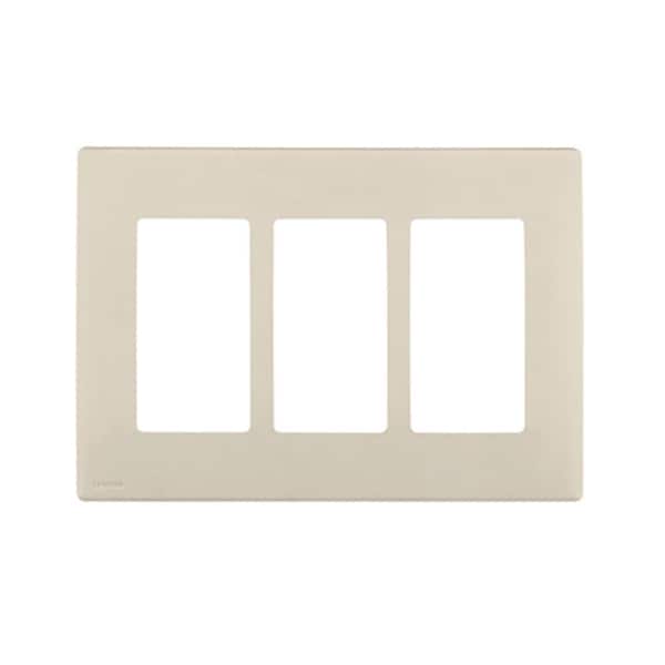 Brown 3-Gang Decorator/Rocker Wall Plate