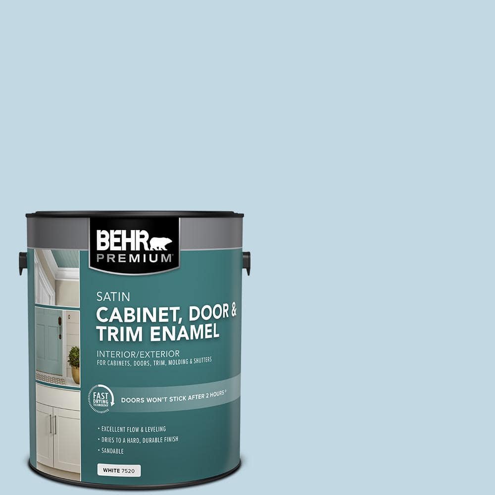 1 gal. #S500-1 Distant Shore Satin Enamel Interior/Exterior Cabinet, Door & Trim Paint price history on PriceWatchPro
