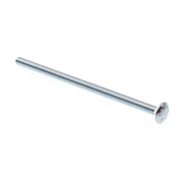 Prime-Line 1/4 in.-20 x 5 in. A307 Grade A Zinc Plated Steel Carriage Bolts (25-Pack)