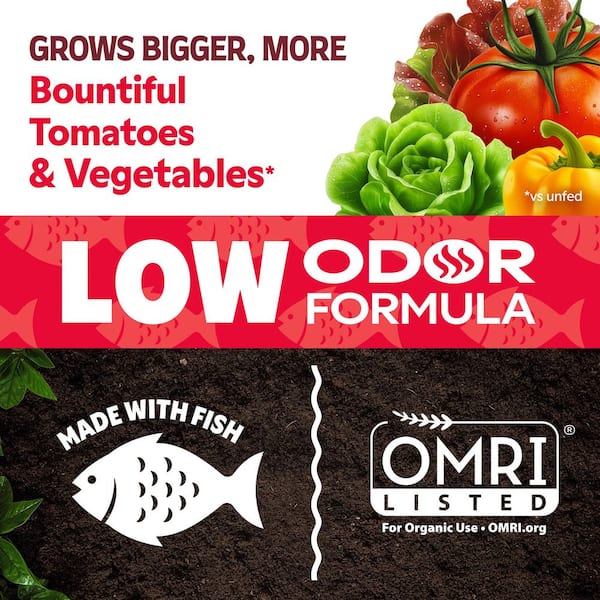 4 lbs. Granular Fish Fertilizer for Tomatoes and Vegetables