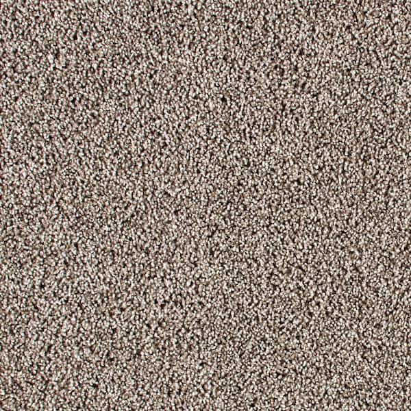 Lifeproof with Petproof Technology 8 in. x 8 in. Texture Carpet Sample - Huntcliff II -Color Vienna Smoke