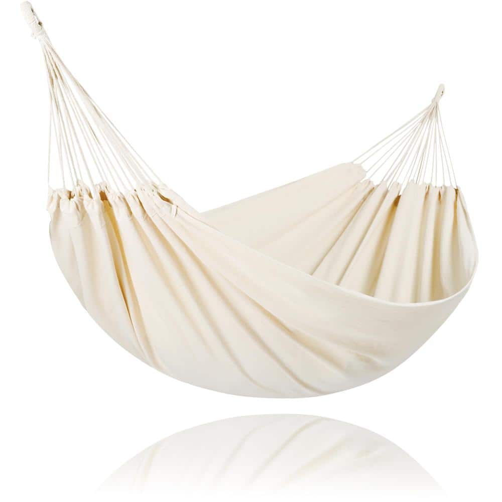 98 x 59 in 475 lb Double Camping Hammock Poly Cotton Beige 1 Piece price history on PriceWatchPro