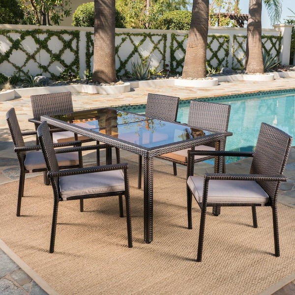 San pico online outdoor wicker table