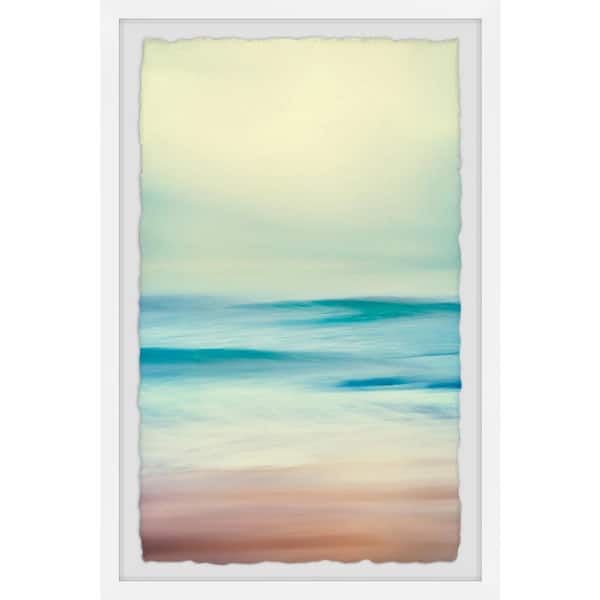 Unbranded "Life's a Wave" by Marmont Hill Framed Nature Art Print 24 in. x 16 in.