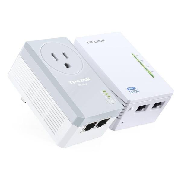 TP-LINK AV500 2-Port Powerline Wi-Fi Extender Kit