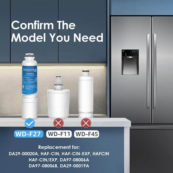 DA29-00020B Refrigerator Water Filter, Replacement for Samsung DA29-00020A/B,  H