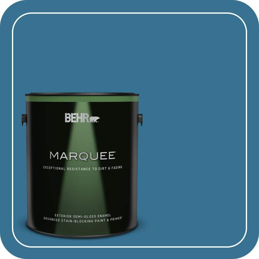 1 gal. #T18-14 Soul Search Semi-Gloss Enamel Exterior Paint & Primer price history on PriceWatchPro