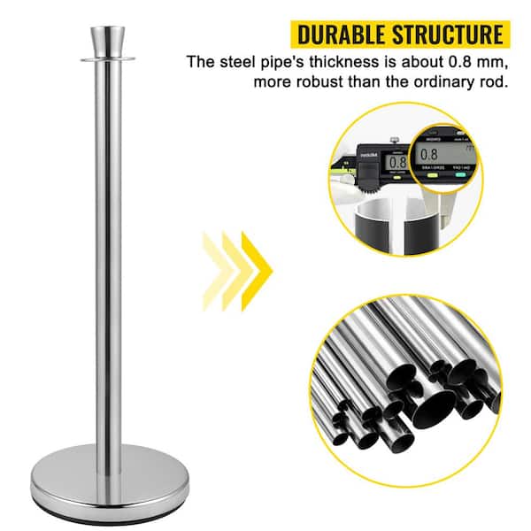 Twisted Polypropylene Rope for Crowd Control Barrier Stanchions 1.5 D –  The Crowd Controller