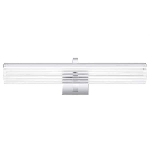 Quoizel McNair 24 in. Polished Chrome LED Vanity Light Bar