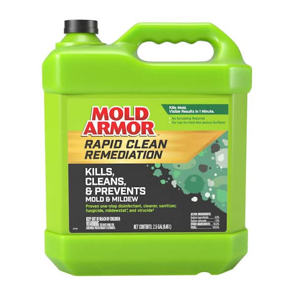 Mold Armor 2.5 Gal. Rapid Clean Remediation, Kills, Cleans, Prevents Mold and Mildew