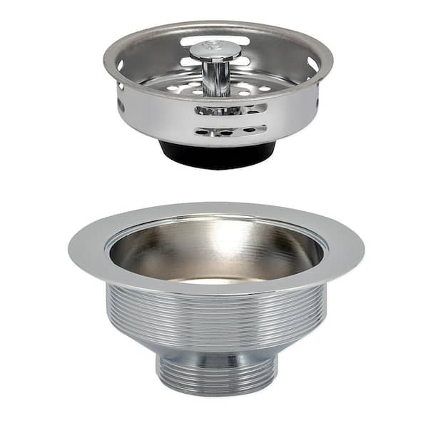 EASTMAN Stainless Steel Drain Hose Strainer (Silver) in the Washer