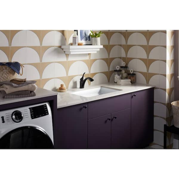 KOHLER Cairn 18-5/16 in. x 27-1/2 in. x12-5/8 in. Composite