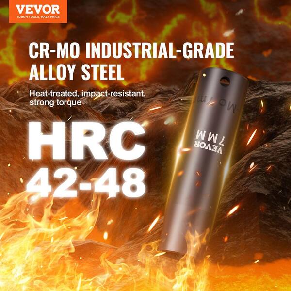 3/8 in. Drive Impact Socket Set, 90 Piece Socket Set, 6 Point Cr-Mo Alloy Steel for Auto Repair, Include Storage Case