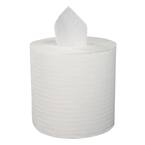 Center-Pull Hand Towels 2-Ply Perforated 7 7/8 x 10 White (600 Sheets per Roll, 6 Rolls per Carton)
