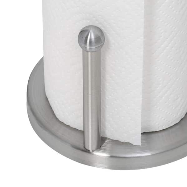 Honey-Can-Do Countertop Stainless Steel Paper Towel Holder KCH-08241 - The  Home Depot