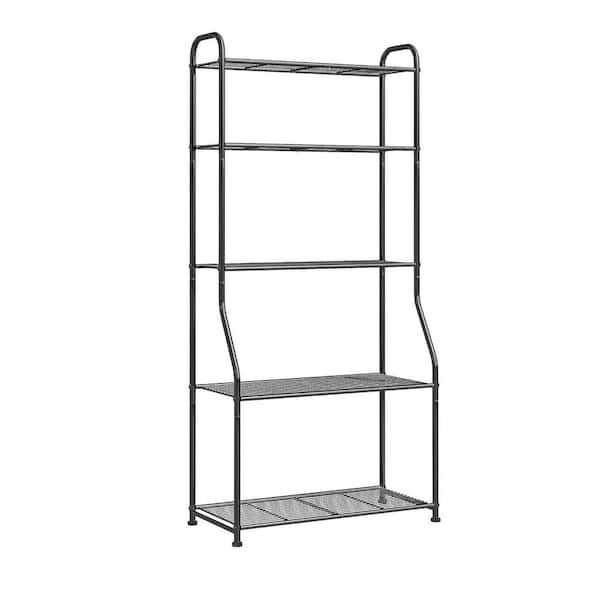 OGETFUUR 13 in. D x 28 in. W x 64 in. H 5-Tier Metal Waterproof