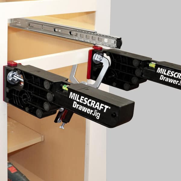 Milescraft Cabinetry Bundle - CabinetMate, Hardware Jig, Hinge Jig and Drawer Jig