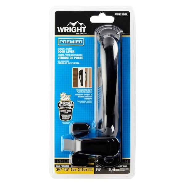 Wright Products Brookfield Black Surface Mount Latch VBR225BL
