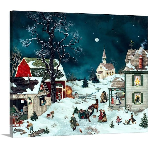 1pc Christmas Themed Floor Mat For Home Use, Cartoon Long Kitchen