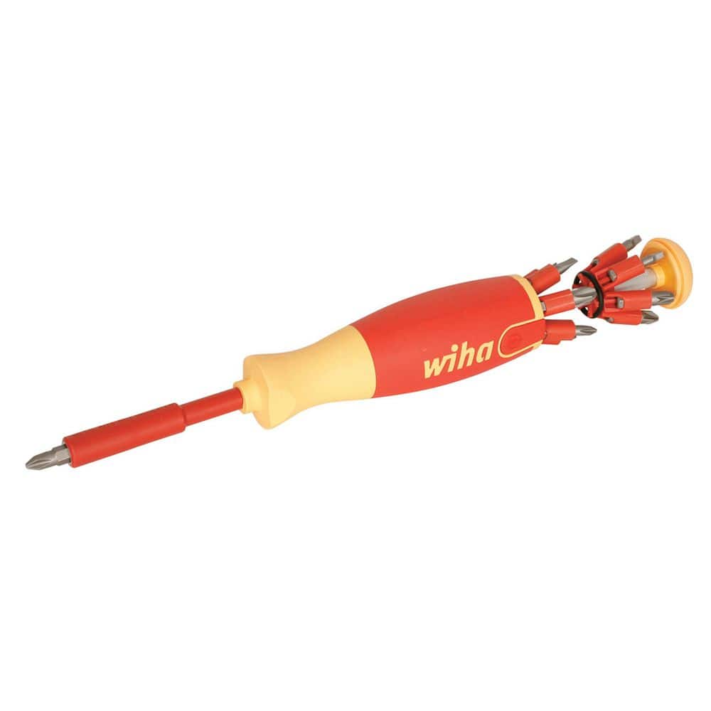 1000-Volt Insulated Pop-Up Bit Holder Set-Slotted, Phillips, Square, Pozidriv (14-Piece) price history on PriceWatchPro