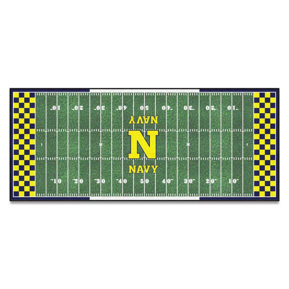 FANMATS Ole Miss Rebels Football Field Runner Rug - 30x72 Inch NCAA Team Carpet