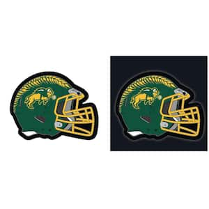 19 in. x 15 in. North Dakota State University Helmet Plug-in LED Lighted Sign