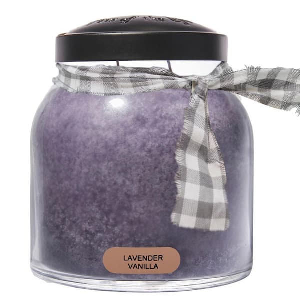 A CHEERFUL GIVER 34-Ounce Lavender Vanilla Scented Candle