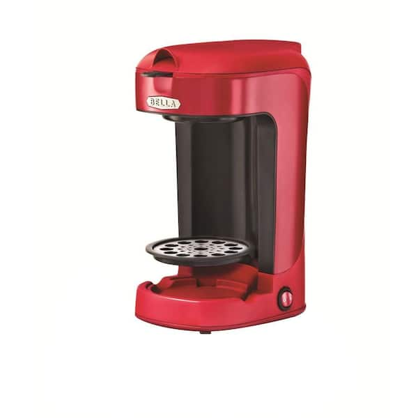 Bella 12 oz. Single Brew Coffee Maker in Red