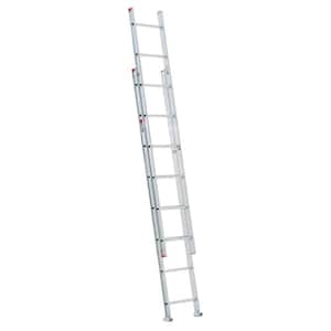 16 ft. Aluminum D-Rung Extension Ladder with 200 lb. Load Capacity Type III Duty Rating