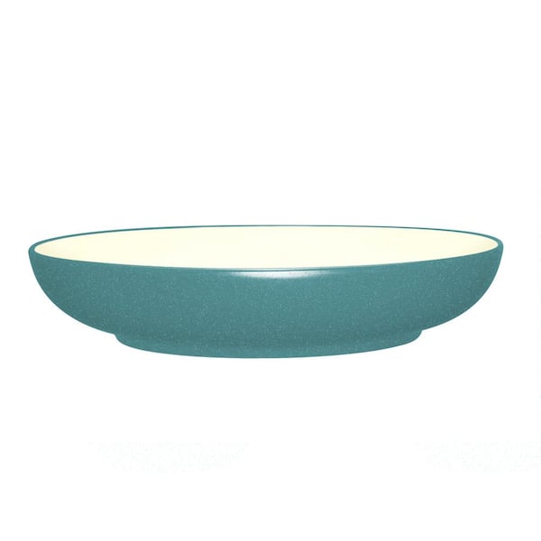 Noritake Colorwave Turquoise 10.75 in., 89.5 oz. (Turquoise) Stoneware Pasta Serving Bowl
