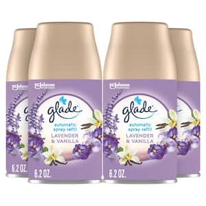 6.2 oz. Lavender and Vanilla Automatic Air Freshener Refill (4-Count) (2-Pack)