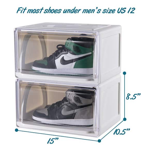 BASIC SHOE BOX Men's shoe box 39x26x13cm