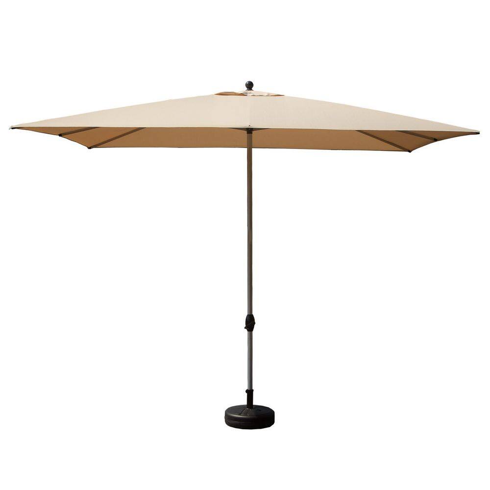 11 ft. Patio Umbrella in Beige Crank Lift, UV Protection Canopy for Garden, Deck, or Poolside (Stand Not Included) price history on PriceWatchPro